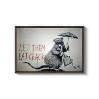 a picture of a rat holding an umbrella