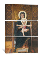 a painting of a woman holding a child