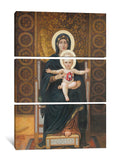 a painting of a woman holding a child