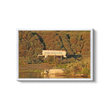 a picture of a house on the side of a hill