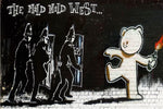BANKSY The Mild Mild West Fine Art Paper or Canvas Print Reproduction (Landscape)