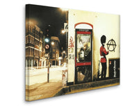 BANKSY Guardsman Anarchy Spray Fine Art Paper or Canvas Print Reproduction (Landscape)