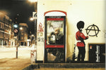 BANKSY Guardsman Anarchy Spray Fine Art Paper or Canvas Print Reproduction (Landscape)