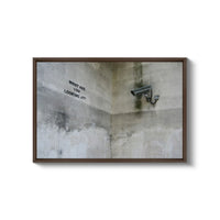 a picture of a wall with a gun on it