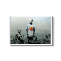 BANKSY I Hate Mondays Fine Art Paper or Canvas Print Reproduction (Landscape)