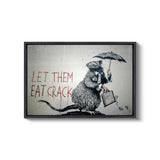 a picture of a rat holding an umbrella