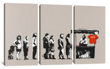 a group of people standing next to each other