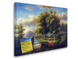 BANKSY Incident Landscape Fine Art Paper or Canvas Print Reproduction (Landscape)